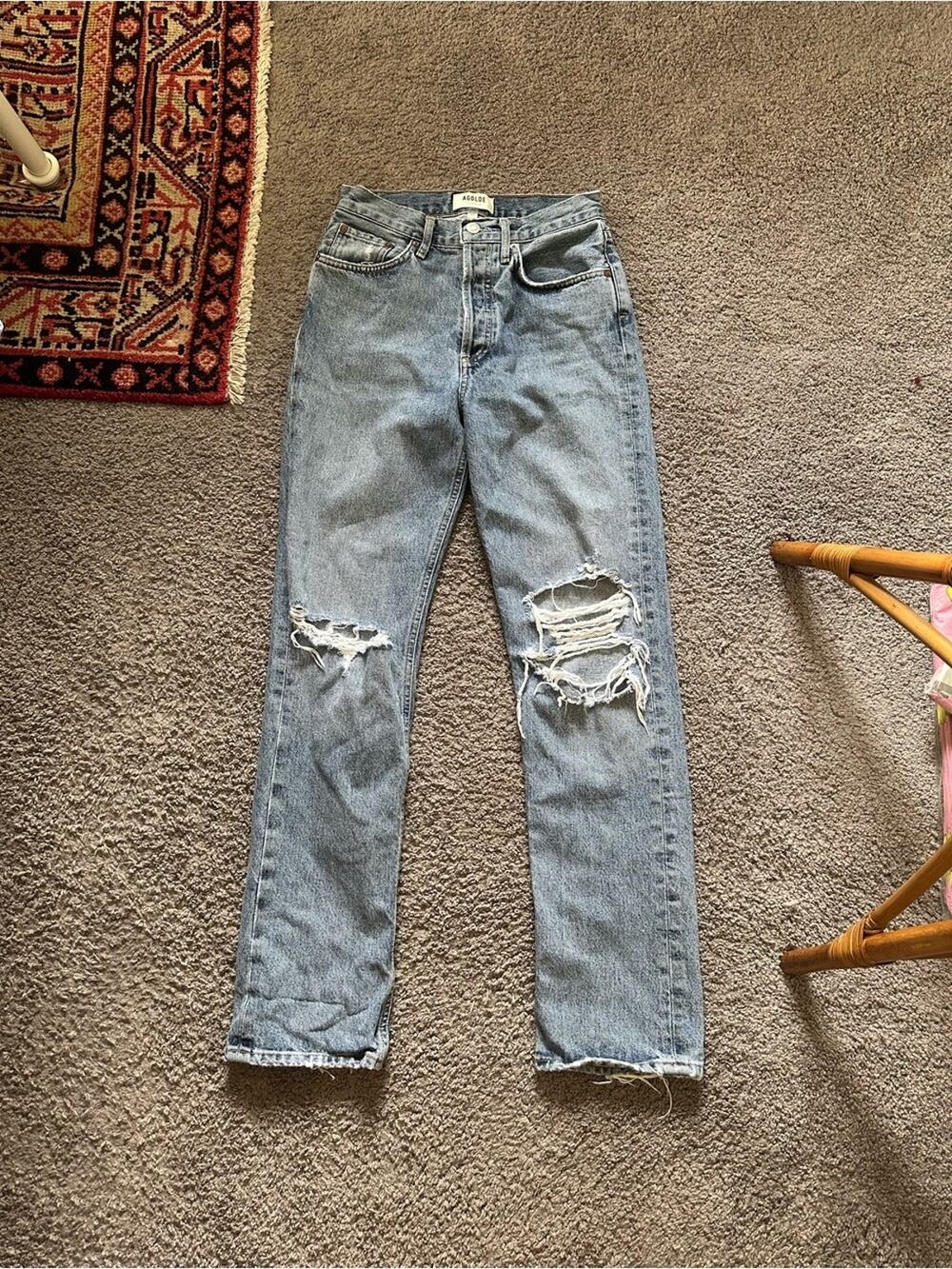 Agolde Lana Straight Jeans